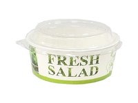 Контейнер папер.д.145, h67мм з прозор.криш. 750мл FRESH SALADE 10шт 011102Т/010591_thumbnail