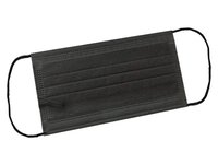 Маска спанбонд однораз. 3шар. чорна_thumbnail