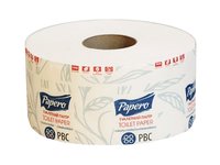 Туалетний папір двошаровий білий 90мх9,1см Джамбо Стандарт TJ033 КПК_thumbnail