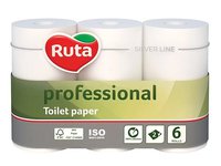 Туалетний папір двошаровий білий Ruta Professional 55м 6шт T0528_thumbnail