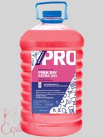 Рожевий Екстра-гель ServiaPRO для миття посуду 5л РЕТ бут_thumbnail