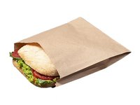 Саше паперовий для хачапурі 220х170х30мм крафт без рисунка 100шт ЭКО_thumbnail