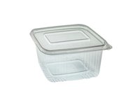 Контейнер РР 186х180х60мм  прозорий з кришкою  1л 10шт_thumbnail