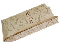 Саше папер. для хот-догів 160х70х40мм крафт з малюнком Fast food 100шт 88 ЕП_thumbnail