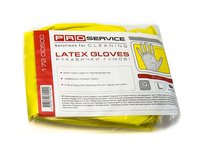 Рукавички латекс L міцні жовті PRO 17200500 2 пари_thumbnail