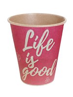 Стакан 340мл паперовий з малюнком КРАФТ 50шт_thumbnail