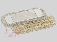Моп петельный комбинированный  хлопок с м/ф для влажной уборки 50*16см  18401800_thumbnail