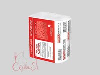 Серветка для діспенсера 20,8х18см біла 300шт PRO 19702100_thumbnail