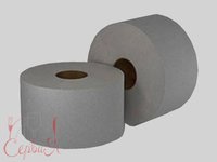 Туалетний папір одношаровий сірий 180мх16см Jumbo Великан МТ_thumbnail