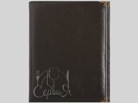 Папка меню з куточками А5 (шкірозам.) арт.58-16_thumbnail