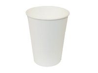 Стакан 340мл паперовий білий 50шт ГЦ_thumbnail
