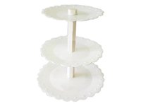 Стойка для торта 3-х уров. пластм. арт.15293_thumbnail