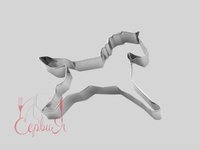 Форма для випічки "Конячка" 6см 01973_thumbnail