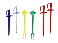 Шпажка для канапе "Ассорті" 8см асорті 1000шт АД_thumbnail