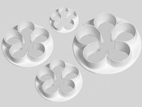 Вирубка кондитерська для мастики з 4-х"Троянда" 15961_thumbnail