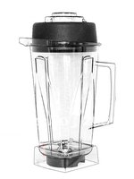 Чаша для блендера JTC прозрачная с ножками 2л_thumbnail