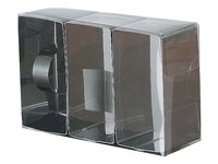 Набір форм прямокутних 4х8см для формування гарнірів і салатів 3шт 16497/387_thumbnail