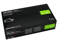 Рукавички нітрилові S чорні 100шт СТ_thumbnail