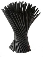 Соломка Артістік 26смх6мм зі згином чорна 100шт BS_thumbnail