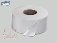 Туалетний папір одношаровий білий 200м Jumbo Tork Universal 120197_thumbnail