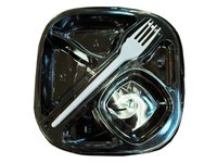 Вкладка для контейнера 160х160х80мм чорного з прозорою кришкою 1л IT-5075 10шт_thumbnail