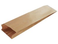 Саше паперове 450х100х40мм крафт без малюнка 100шт 001 Багет А_thumbnail