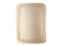 Тарілка картон. 15,5х21,5мм крафт прямокутна 50шт PRO 43116550_thumbnail