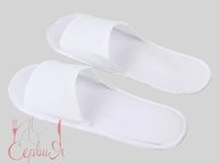 Капці одноразові р.XL білі 1пара PL 6213_thumbnail