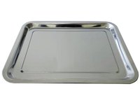 Піднос прямокутний нержавійка 40х30см 18221_thumbnail