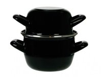 Кастрюлька для мидий 1.9л, д.18см черная C&T 3180009_thumbnail