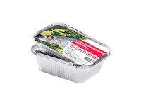 Контейнер з xарчової фольги 145х120х40 ДНО 430мл SP24L 100шт_thumbnail