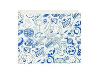 Куток папер. для кондит.виробів 170х160мм білий з малюнком Солодке асорті 500шт 34 ЕП_thumbnail